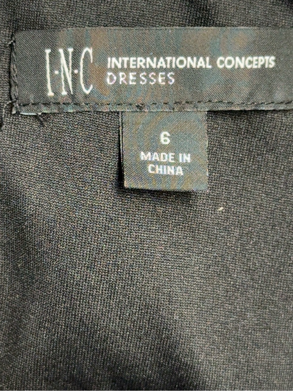 INC International Concepts Black Sleeveless Wide-Leg Jumpsuit with Front Slits - Picture 8 of 11